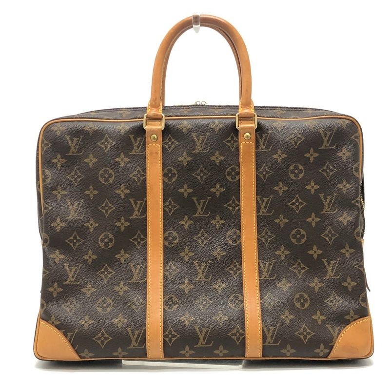 Louis Vuitton Business Bag Porte Documents Voyage Monogram Canvas Brown