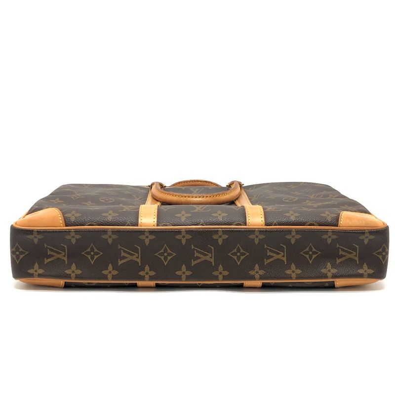 Louis Vuitton Business Bag Porte Documents Voyage Monogram Canvas Brown
