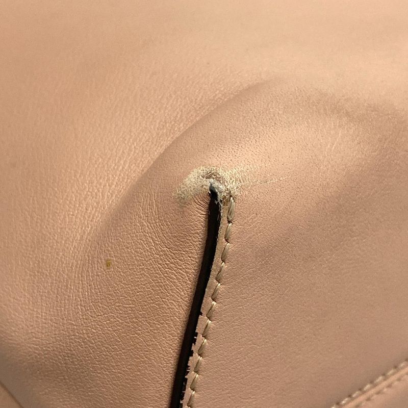 Fendi Handbag by the Way 8bl146 Pink Beige X Brown X Black Leather