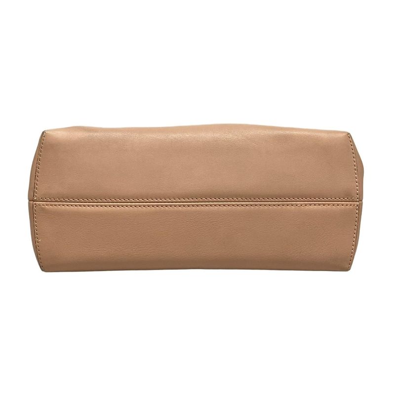 Fendi Handbag by the Way 8bl146 Pink Beige X Brown X Black Leather