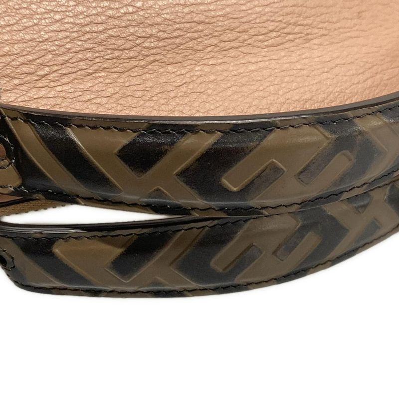 Fendi Handbag by the Way 8bl146 Pink Beige X Brown X Black Leather