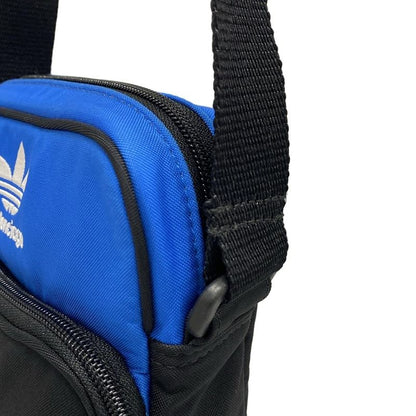 Balenciaga Shoulder Bag Small Messenger Bag 725437 Black X Blue X White Adidas
