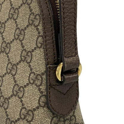 Gucci Shoulder Bag Ophidia 499621 Beige X Dark Brown X Multi Leather
