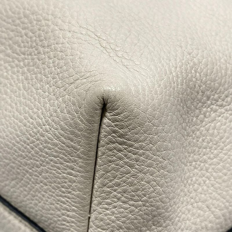 Prada Tote Bag - Ivory Leather Tag Leather