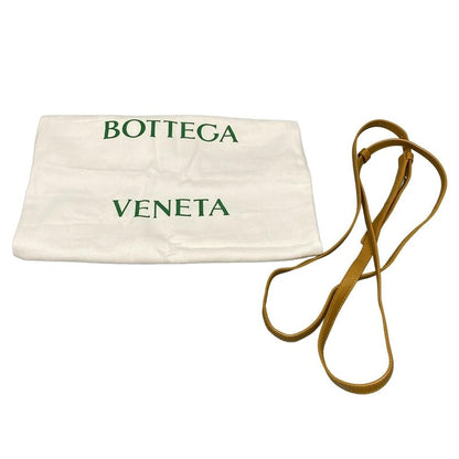 Bottega Veneta Handbag Mount Small Dark Yellow Mini Bag Chain Handle Leather
