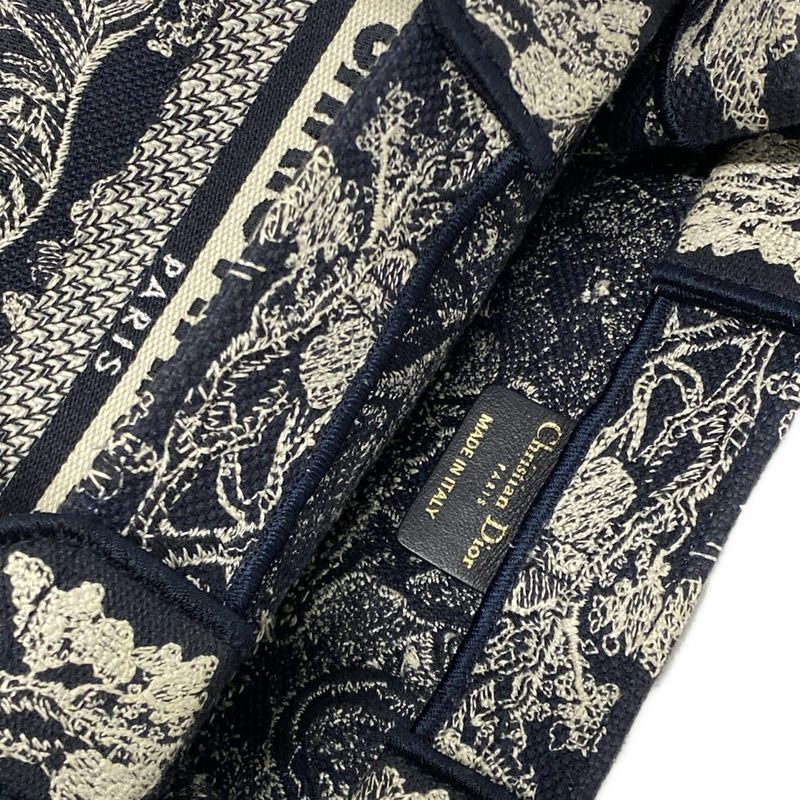 Dior Christian Dior Tote Bag Book Tote Small Bag M1265zrgo_m35i Dark Navy X