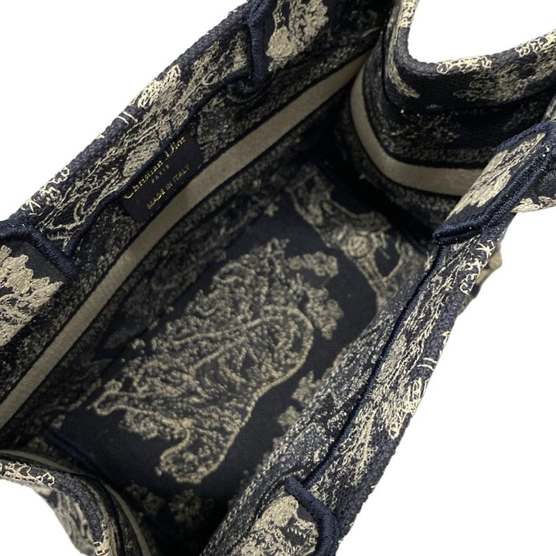 Dior Christian Dior Tote Bag Book Tote Small Bag M1265zrgo_m35i Dark Navy X