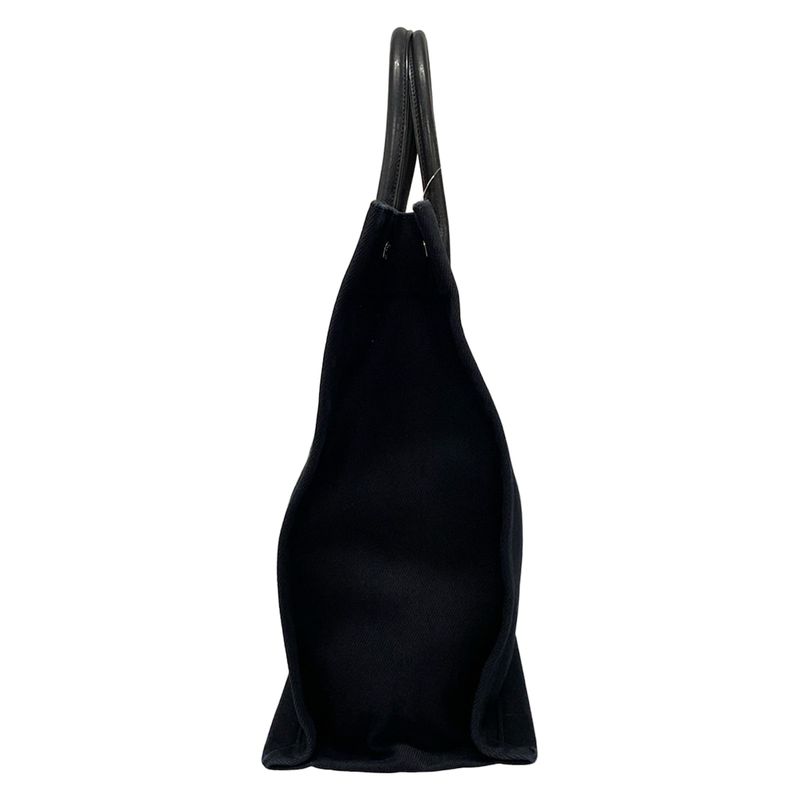 Saint Laurent Paris Tote Bag North South Rive Gauche 632539 Black X White