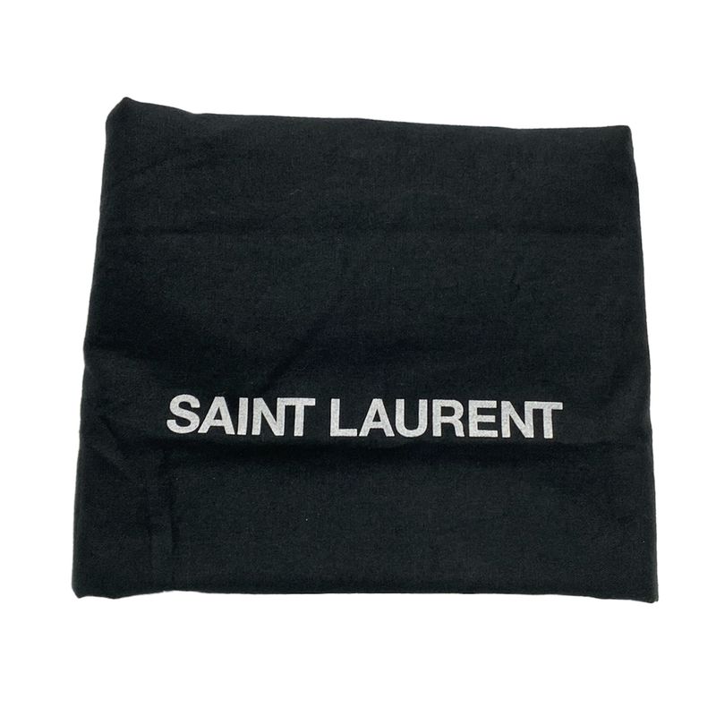 Saint Laurent Paris Tote Bag North South Rive Gauche 632539 Black X White