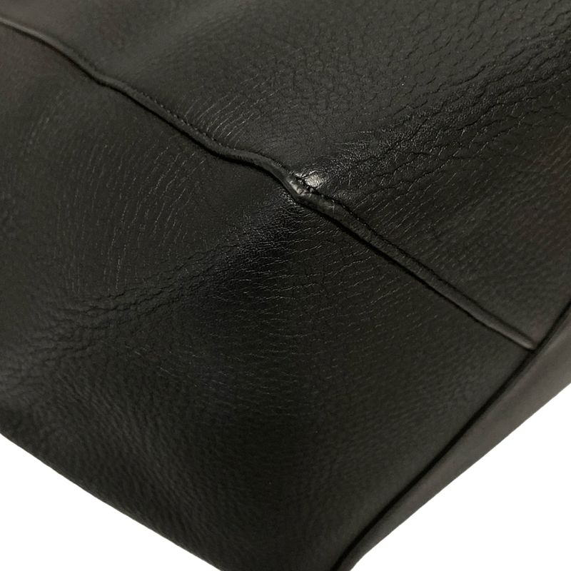 Celine Tote Bag Cabas Phantom Black Inside Silver Leather