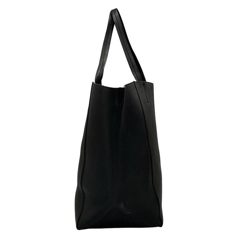 Celine Tote Bag Cabas Phantom Black Inside Silver Leather