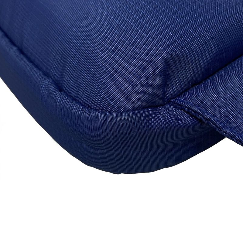 Dior Christian Dior Waist Pouch Saddle Nylon Body Bag Blue X Navy CD Motif