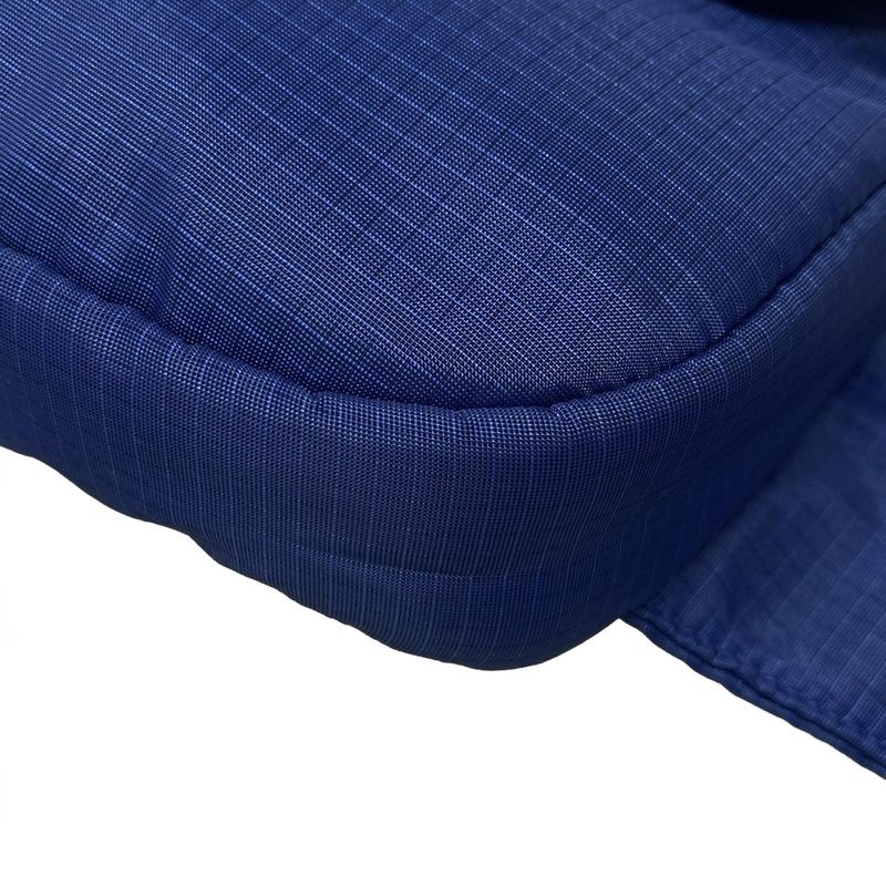 Dior Christian Dior Waist Pouch Saddle Nylon Body Bag Blue X Navy CD Motif