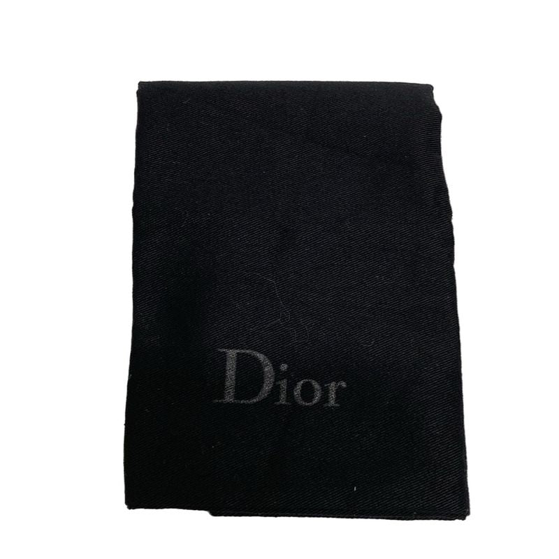 Dior Christian Dior Waist Pouch Saddle Nylon Body Bag Blue X Navy CD Motif