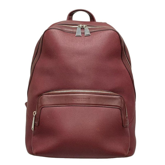 Bottega Veneta Backpack Sac - Bordeaux Leather