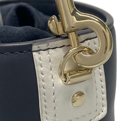 Dior Christian Dior Handbag Vibe Micro Bucket Bag Navy X White Mini Size