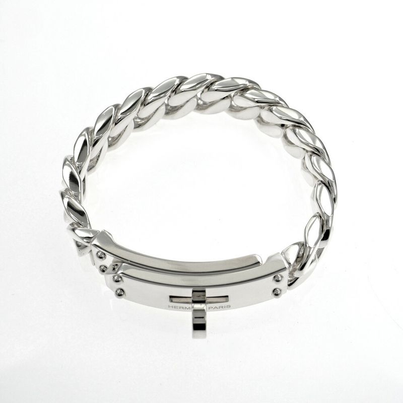 Hermes Bracelet Kelly Gourmet GM SH Ag925 Silver - Bangle Accessories -