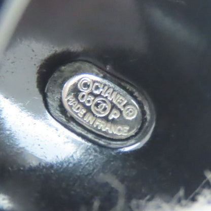 Chanel Ring Coco Mark Plastic Black White Accessory 05p Bicolor Ladies Women