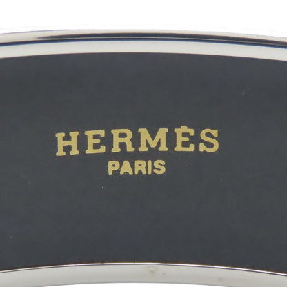 Hermes Bangle Enamel GM Perfume Bottle Metal Wine Red Multicolor Silver