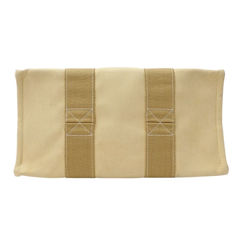 Hermes Bag Ladies Brand Handbag Tote Bag Coquiage PM Toile Officier Beige