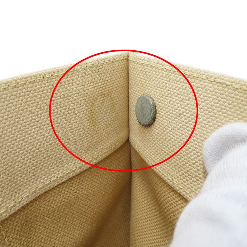 Hermes Bag Ladies Brand Handbag Tote Bag Coquiage PM Toile Officier Beige