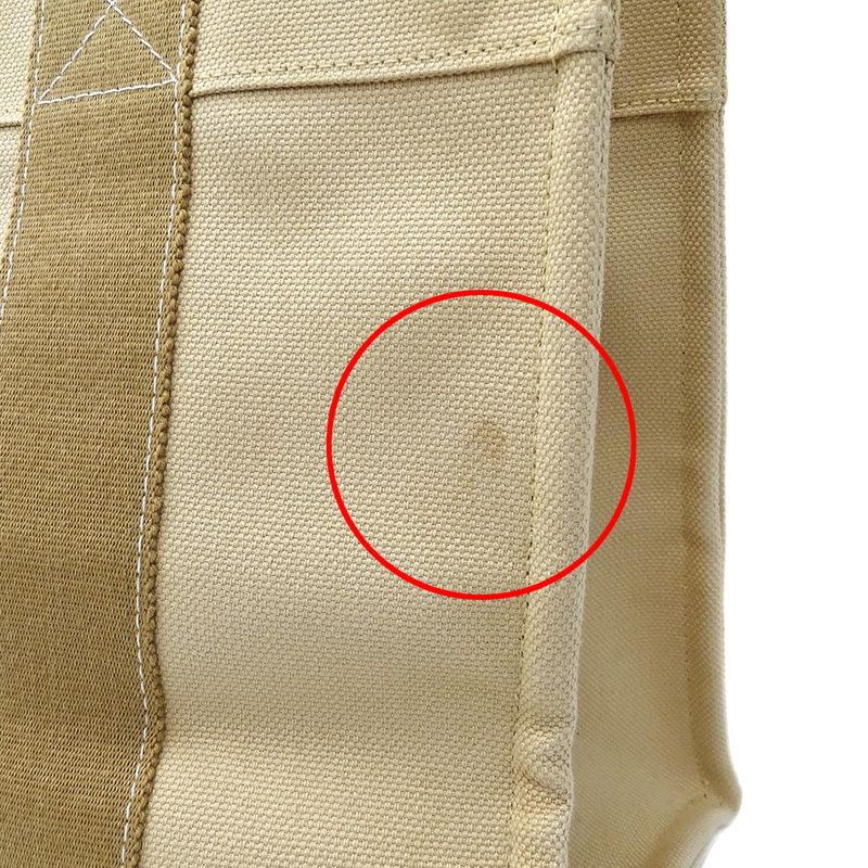 Hermes Bag Ladies Brand Handbag Tote Bag Coquiage PM Toile Officier Beige