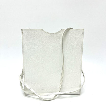 Hermes Shoulder Bag Onimetu Leather White