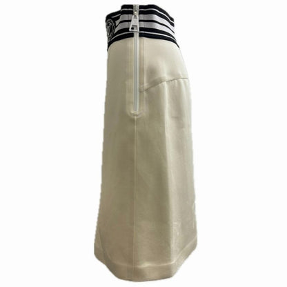 Louis Vuitton Skirt 22ss LV Stripe Pencil Skirt Rw222j G72 Fnsk10 Nylon Beige