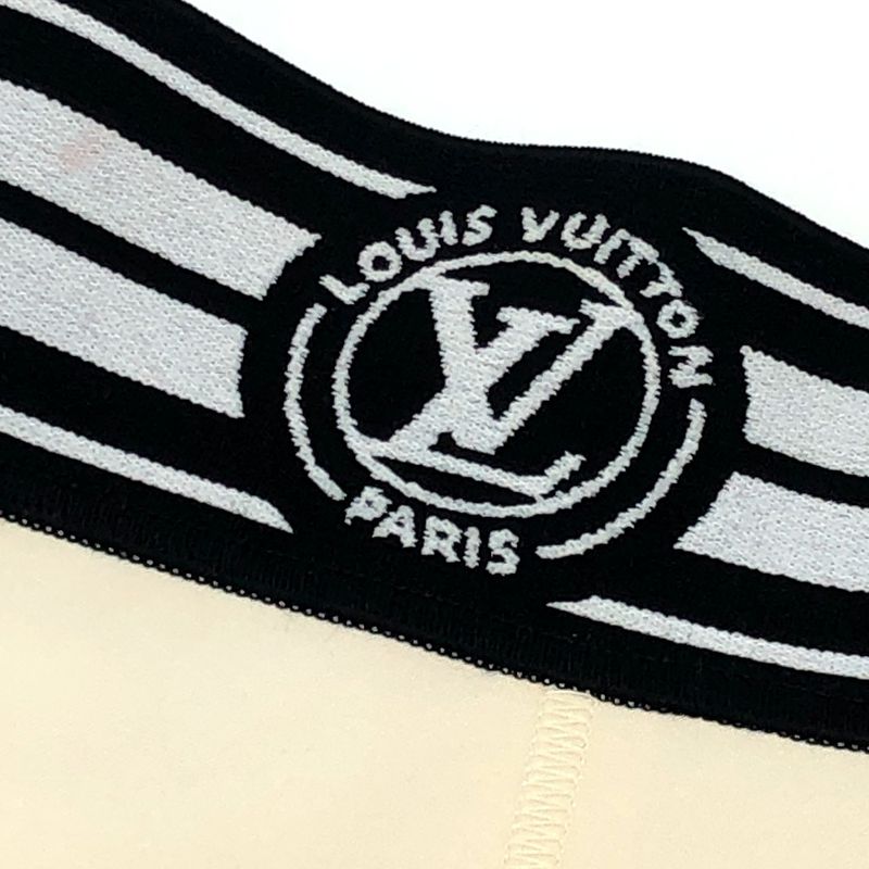 Louis Vuitton Skirt 22ss LV Stripe Pencil Skirt Rw222j G72 Fnsk10 Nylon Beige