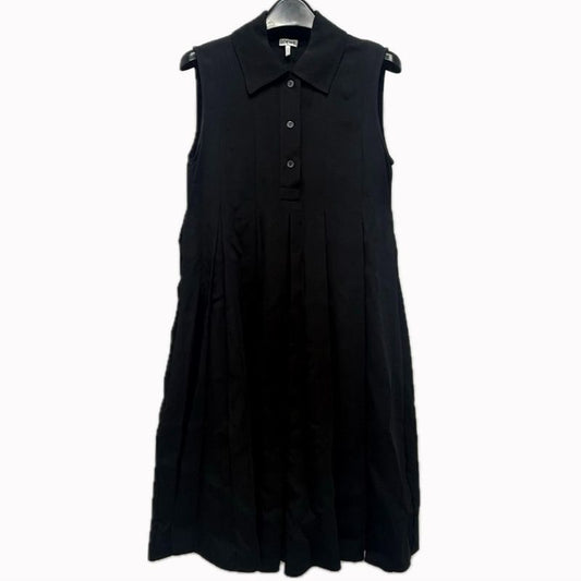 Loewe One Piece Trapeze Short Dress S359y09xg5 Rayon Black