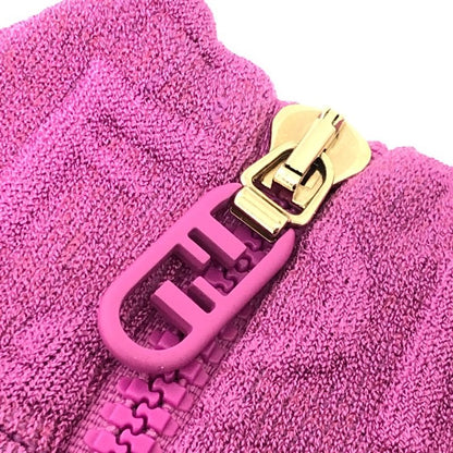 Fendi Dress Zucca Pattern Fzd 917 Rayon Pink