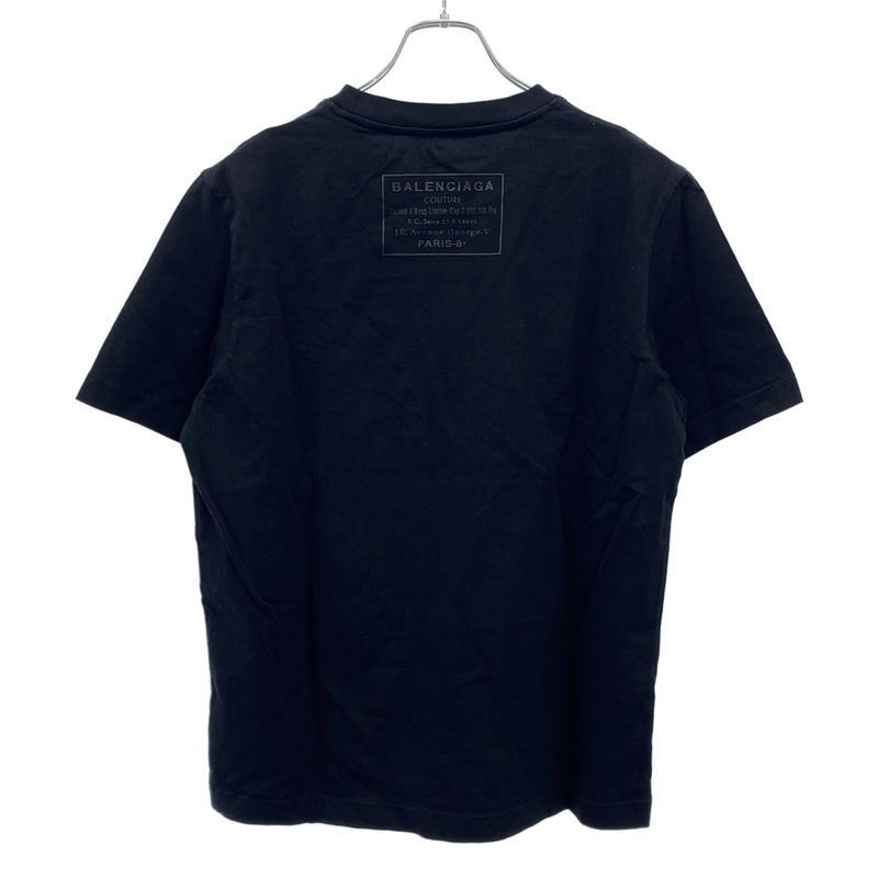 Balenciaga Back Logo T-Shirt txk 46 Black