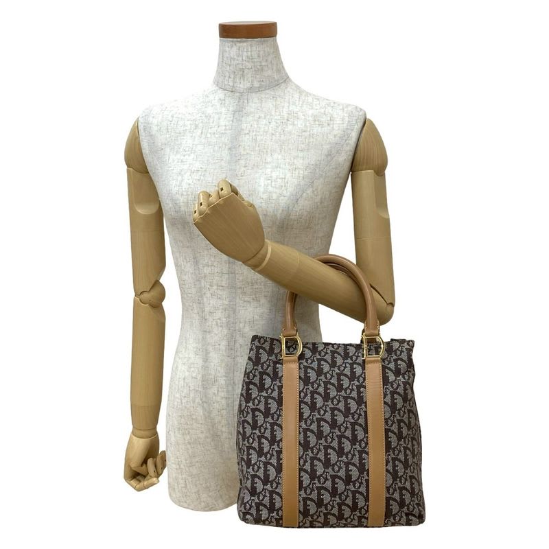 Christian Dior Trotter Pattern Leather