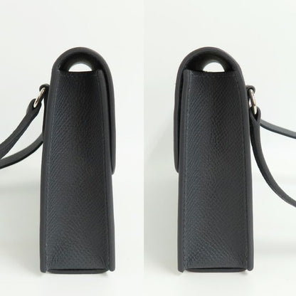 Hermes Nap To-go- Ardoise Epson W Engraved Shoulder Bag Wallet
