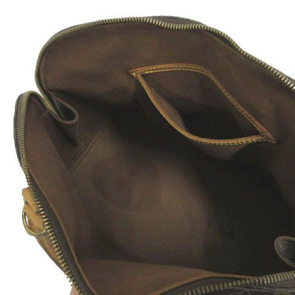 Louis Vuitton Monogram Alma Handbag PVC Leather Brown