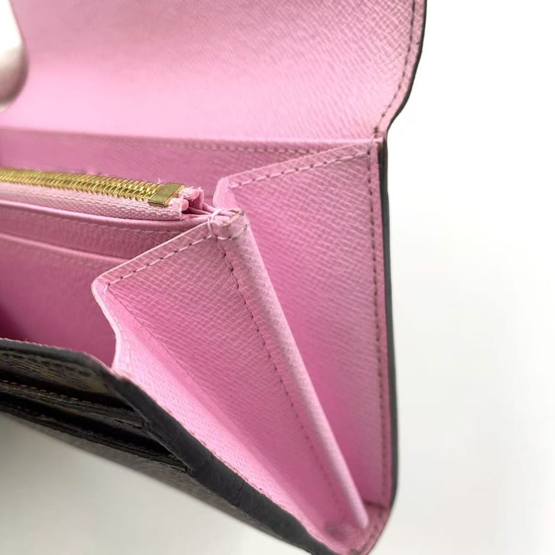 Louis Vuitton Monogram Portefeuille Sarah Atlantic Cruise PVC Brown X Multicolor