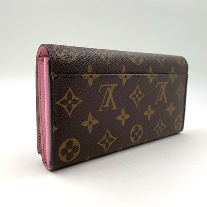 Louis Vuitton Monogram Portefeuille Sarah Atlantic Cruise PVC Brown X Multicolor