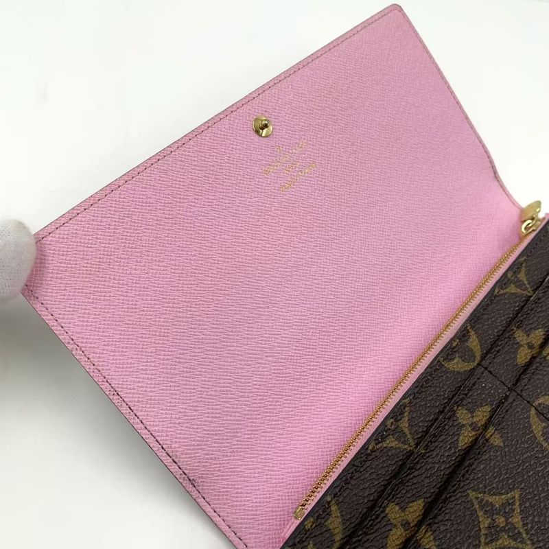 Louis Vuitton Monogram Portefeuille Sarah Atlantic Cruise PVC Brown X Multicolor