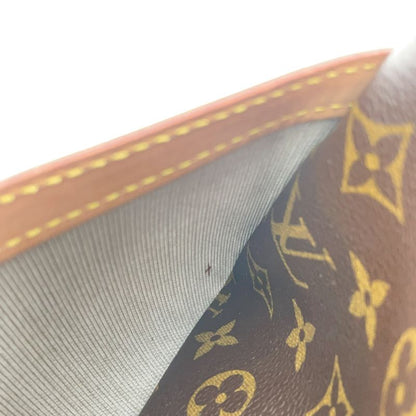 Louis Vuitton Reporter PM Monogram Leather × PVC Brown Shoulder Bag Gold M45254