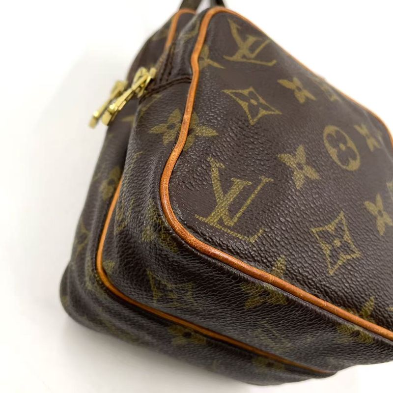 Louis Vuitton Mini Amazon Monogram Leather × PVC Brown Shoulder Bag Gold M45238