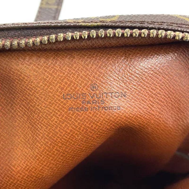 Louis Vuitton Mini Amazon Monogram Leather × PVC Brown Shoulder Bag Gold M45238