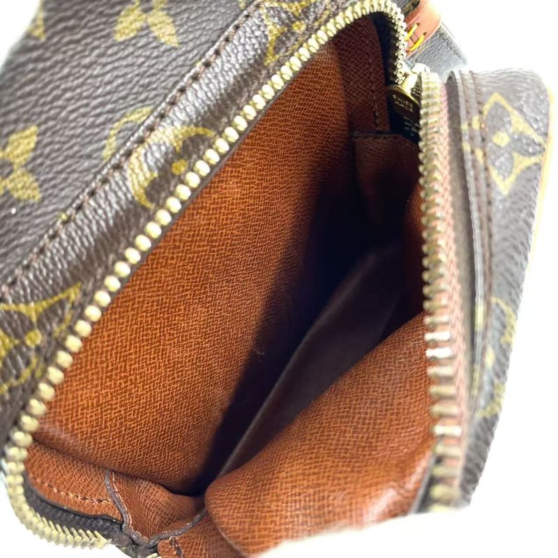 Louis Vuitton Mini Amazon Monogram Leather × PVC Brown Shoulder Bag Gold M45238