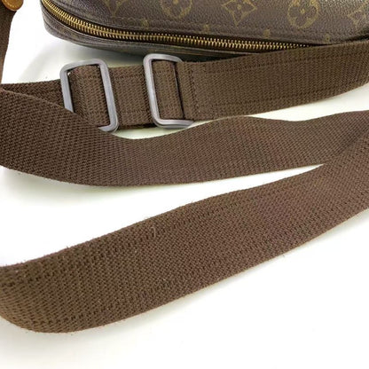 Louis Vuitton Reporter PM Monogram Leather × PVC Brown Shoulder Bag Gold M45254