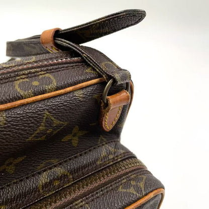 Louis Vuitton Mini Amazon Monogram Leather × PVC Brown Shoulder Bag Gold M45238