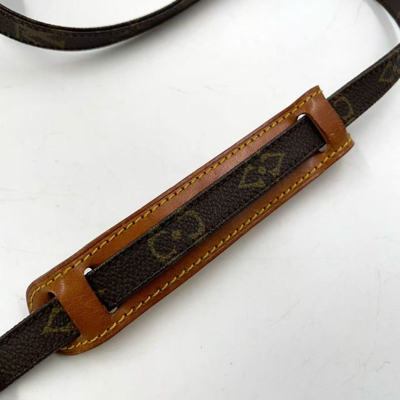 Louis Vuitton Mini Amazon Monogram Leather × PVC Brown Shoulder Bag Gold M45238