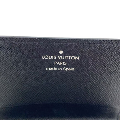 Louis Vuitton Anvelope Cult Devisit Epi Noir Black Leather Black Card Case