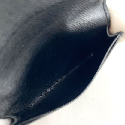 Louis Vuitton Anvelope Cult Devisit Epi Noir Black Leather Black Card Case