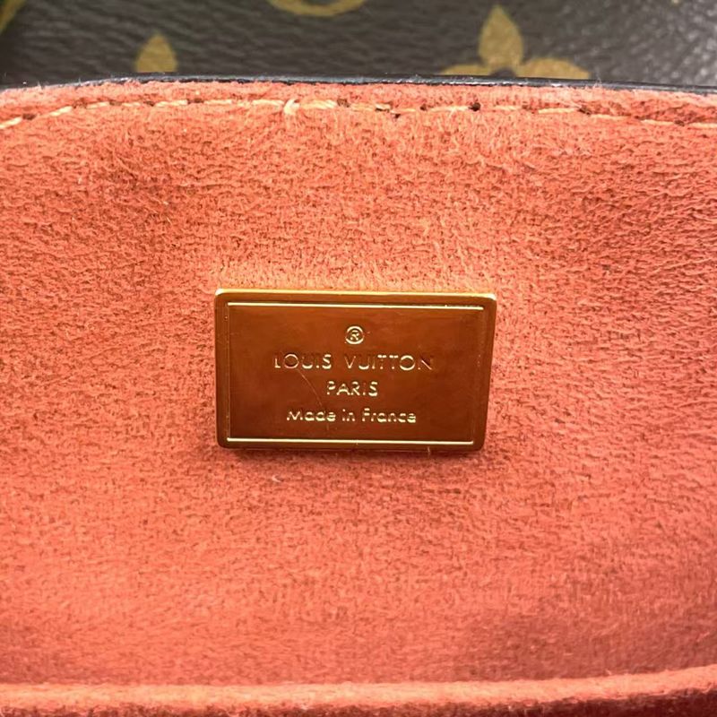 Louis Vuitton Hot Spring Monogram Vieux Leather × PVC Dusty Pink × Brown