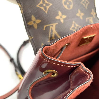 Louis Vuitton Hot Spring Monogram Vieux Leather × PVC Dusty Pink × Brown