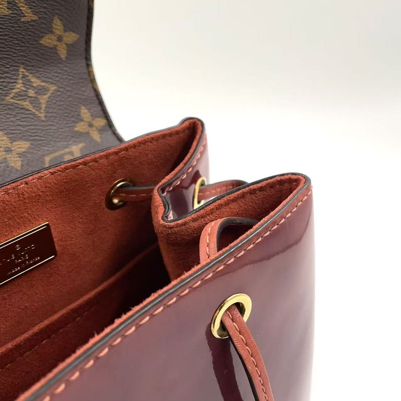 Louis Vuitton Hot Spring Monogram Vieux Leather × PVC Dusty Pink × Brown